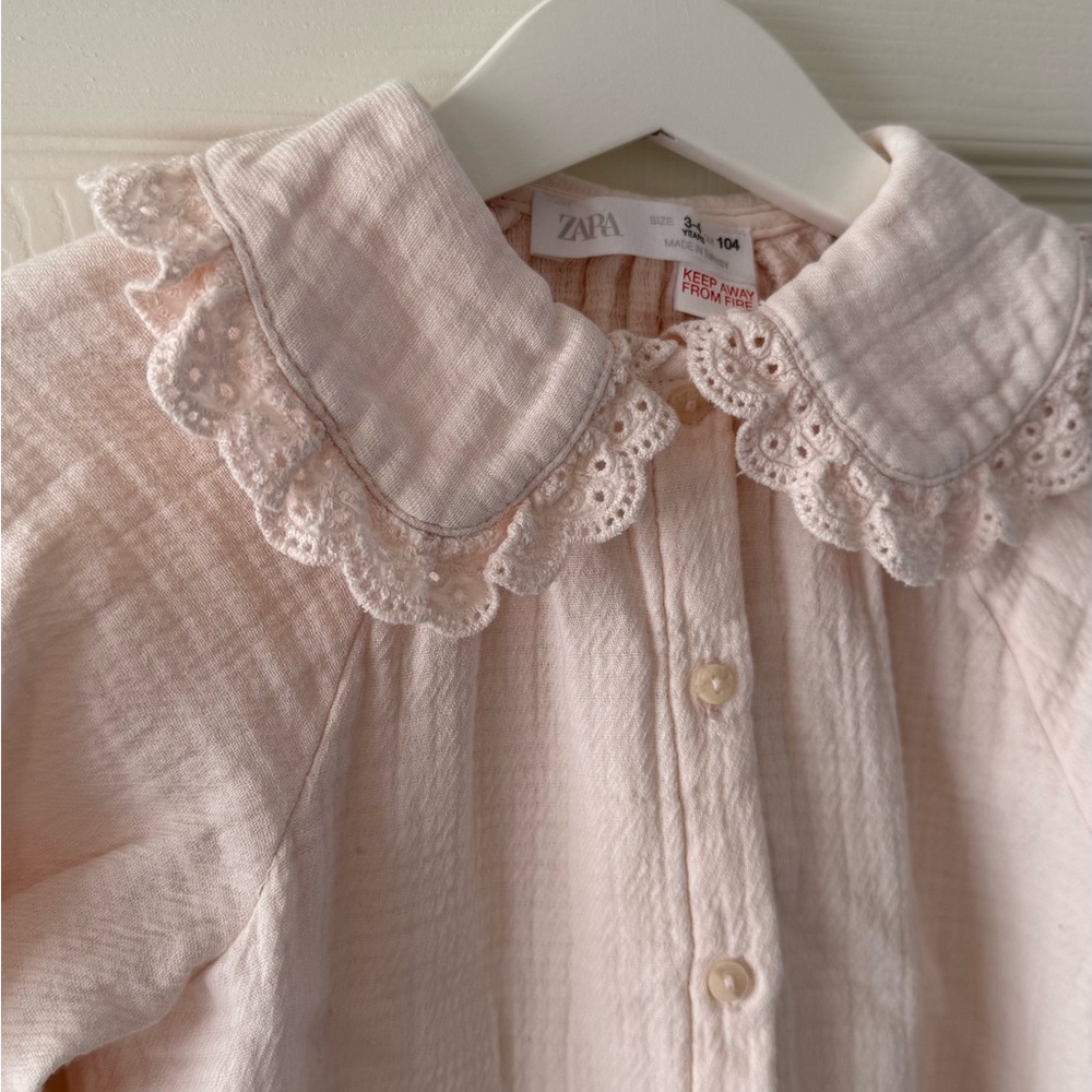 Zara Baby Pink Blouse - Picture 6 of 6